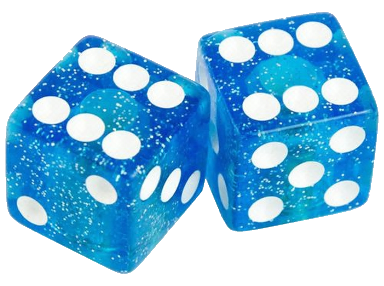 blue dice